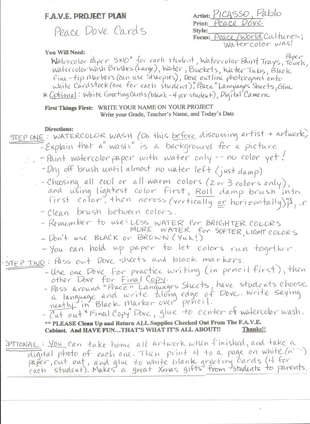 picasso dove lesson plan (1)